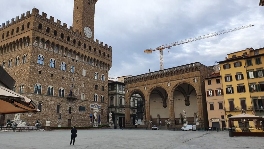 Piazza della Signoria with Palazzo Vecchio, Florence