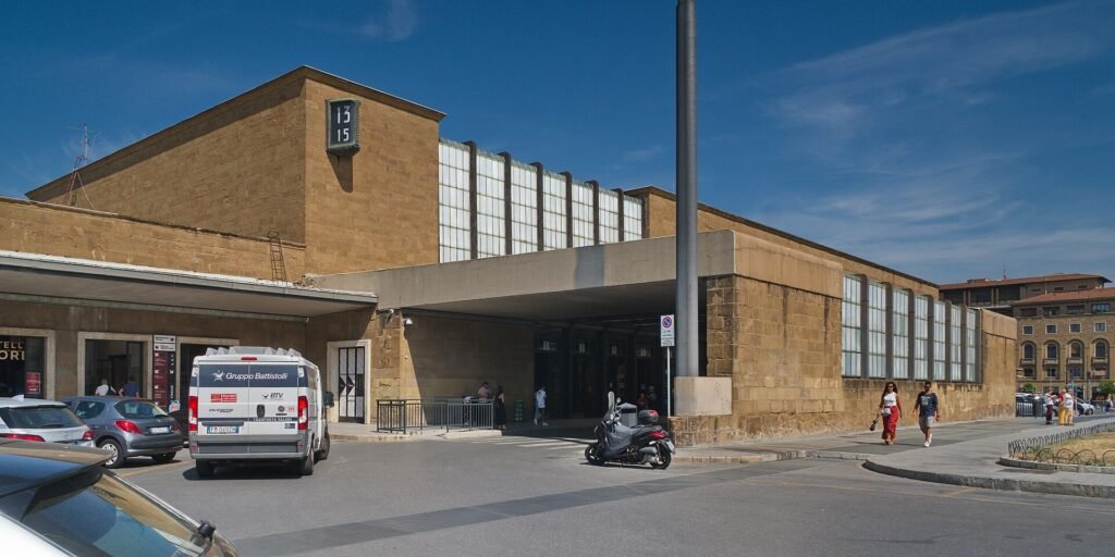 Exterior of Firenze Santa Maria Novella railway station